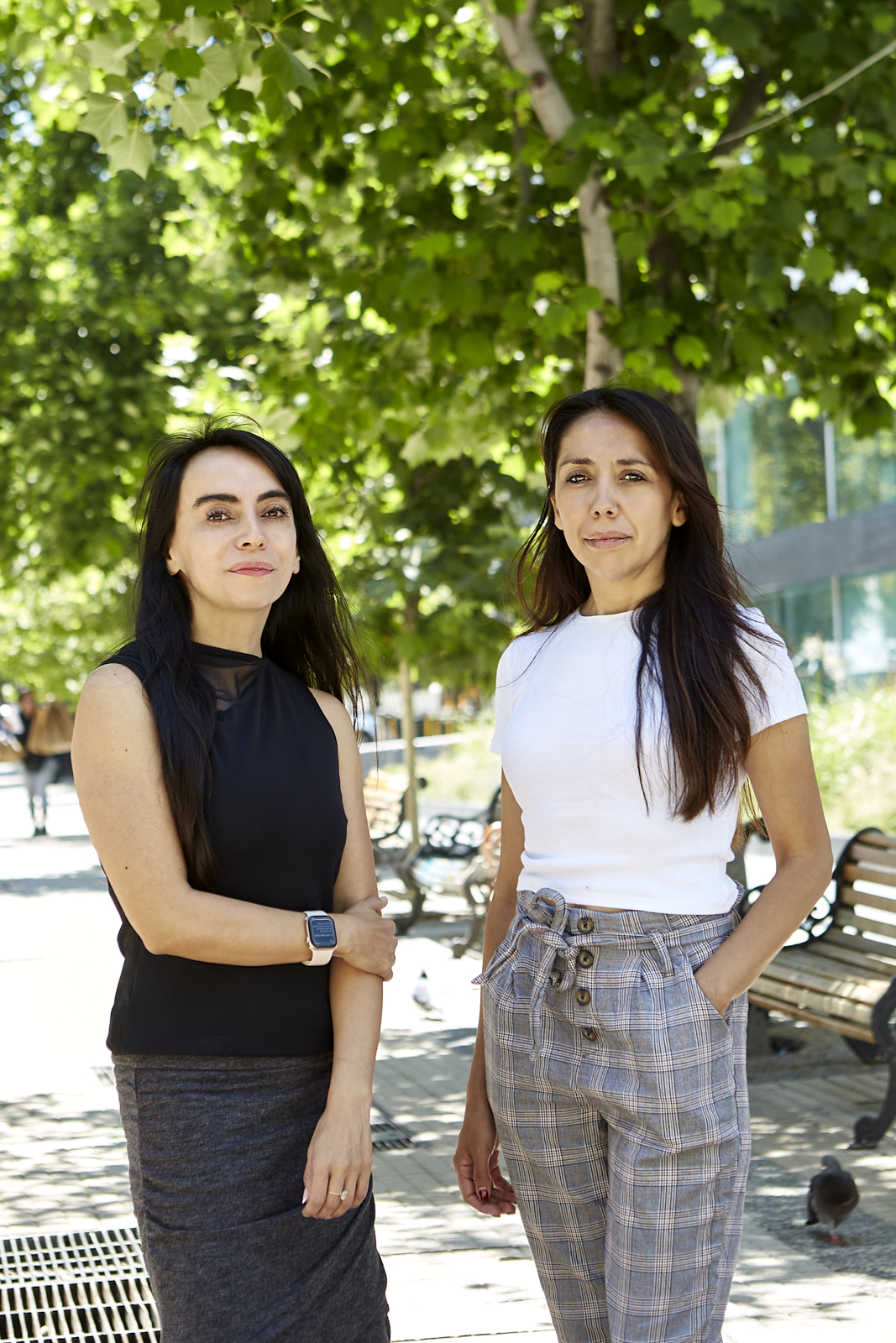 Andrea y Paz Zuñiga